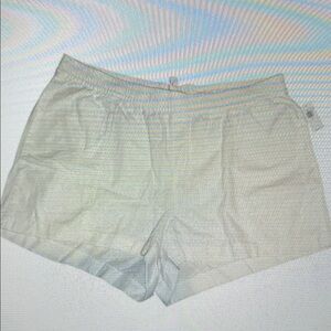 Women's Athletic Shorts in Cream